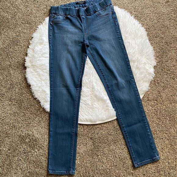Liverpool Pull On Jeans Womens Size 12 Elastic Waist Stretch - Picture 1 of 9
